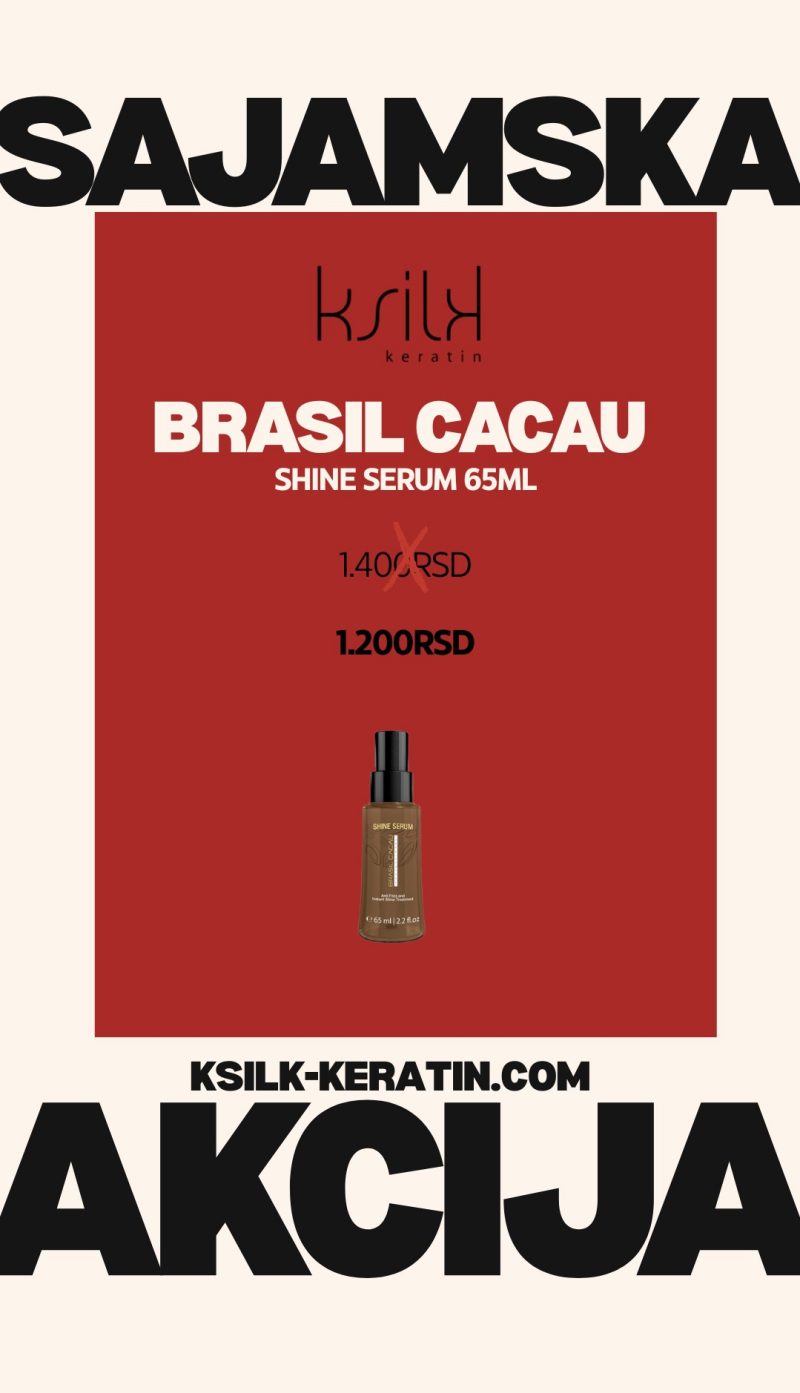Brasil Cacau Instant Shine Serum 65ml