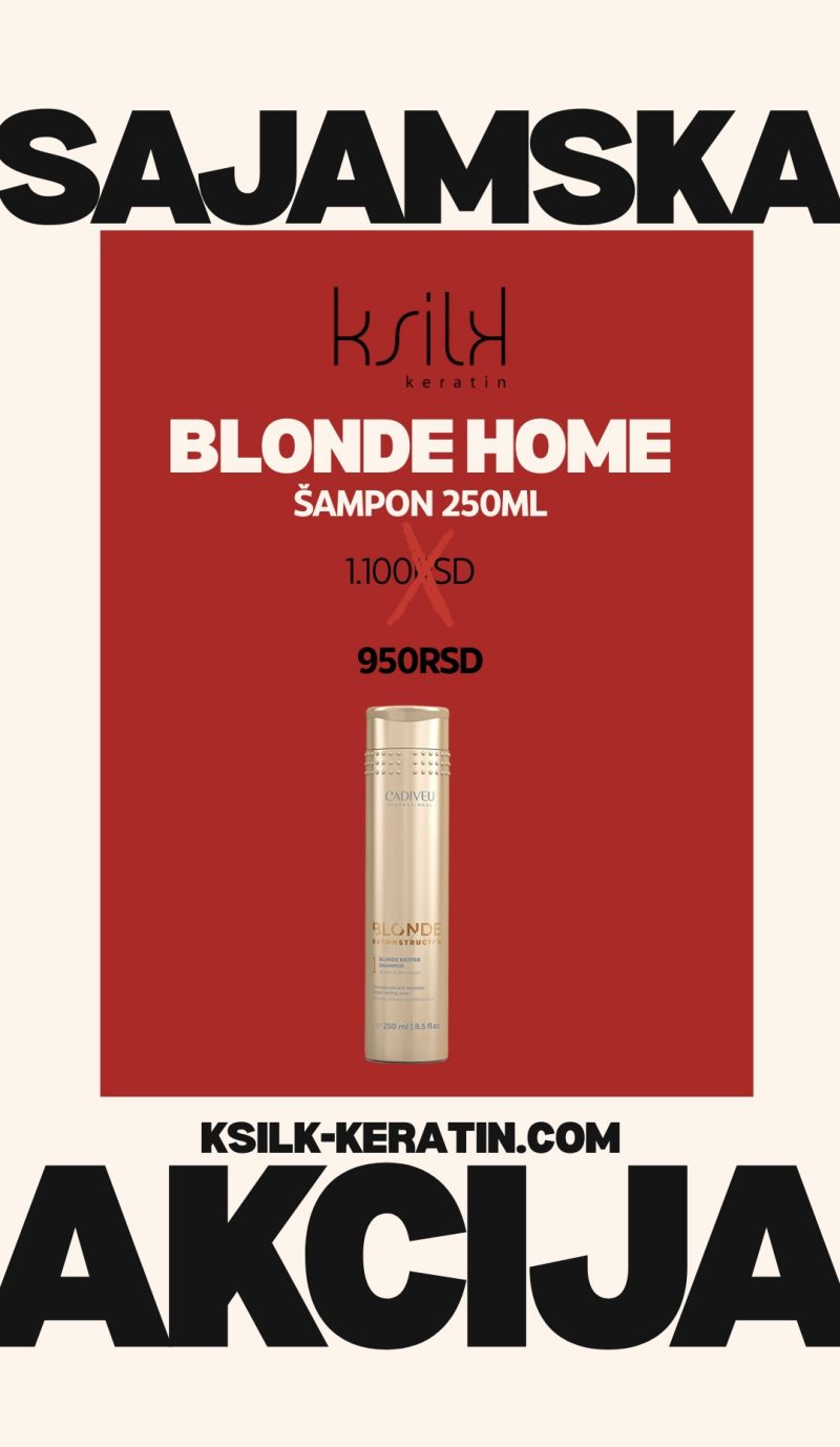 Blonde keeper šampon
